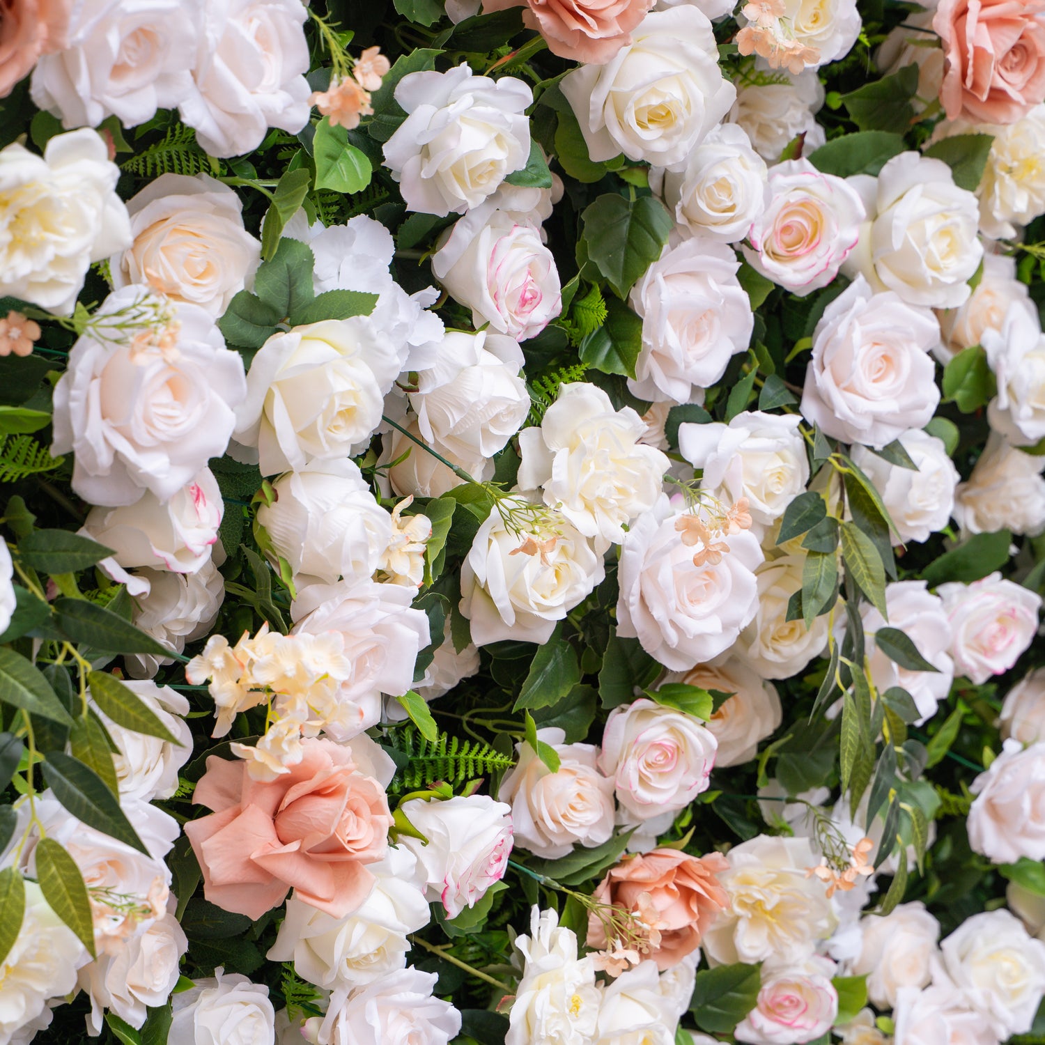 SS04：5D Unique Limited Fabric Artificial rolling up curtain flower wall （The ONLY ONE piece in the world）(Ready to ship-Only USA)