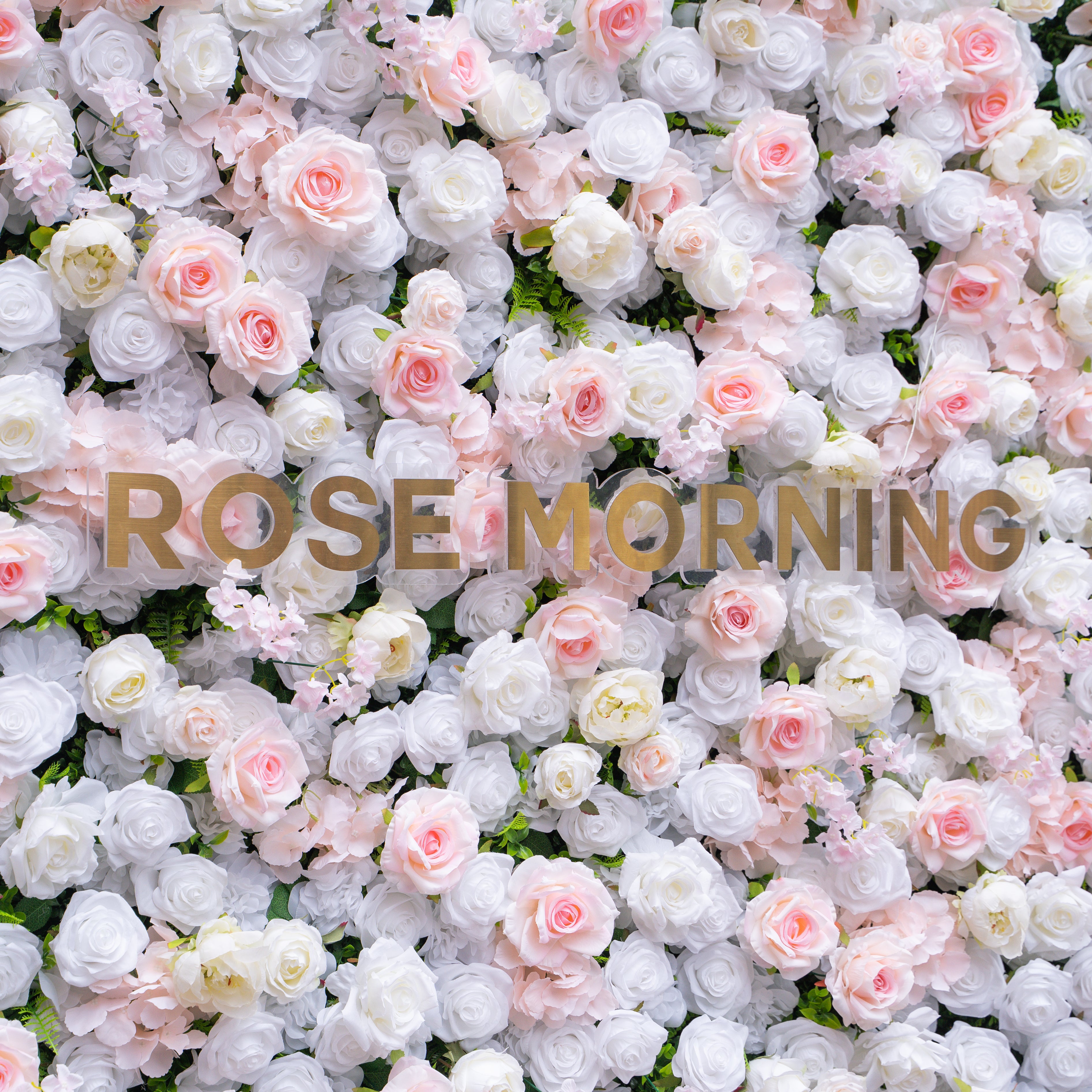 SS10：5D Unique Limited Fabric Artificial rolling up curtain flower wall （The ONLY ONE piece in the world）(Ready to ship-Only USA)