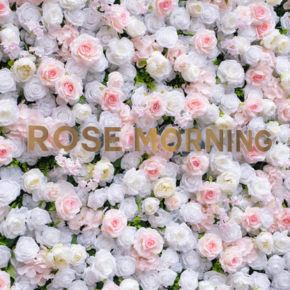 SS10：5D Unique Limited Fabric Artificial rolling up curtain flower wall （The ONLY ONE piece in the world）(Ready to ship-Only USA)