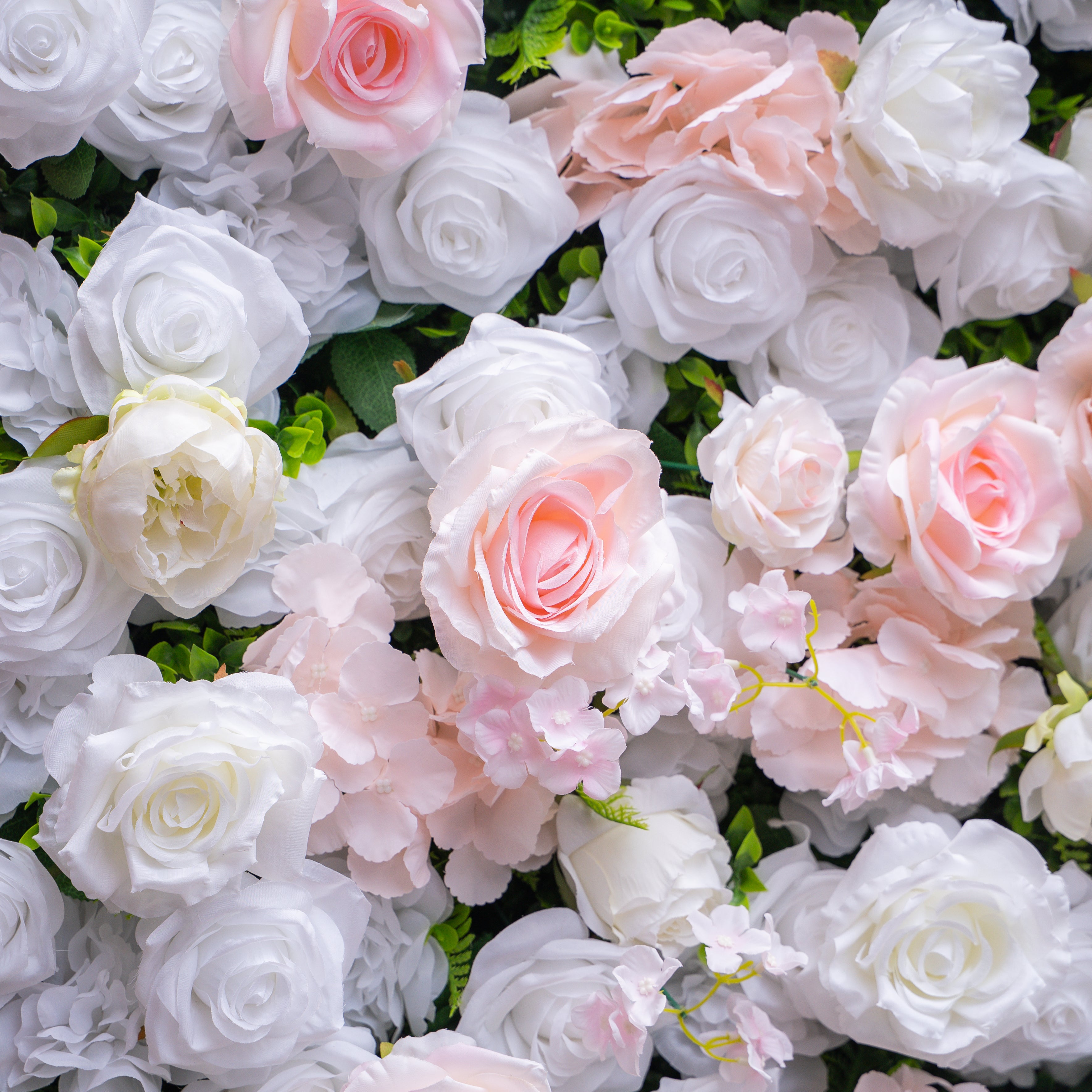 SS10：5D Unique Limited Fabric Artificial rolling up curtain flower wall （The ONLY ONE piece in the world）(Ready to ship-Only USA)