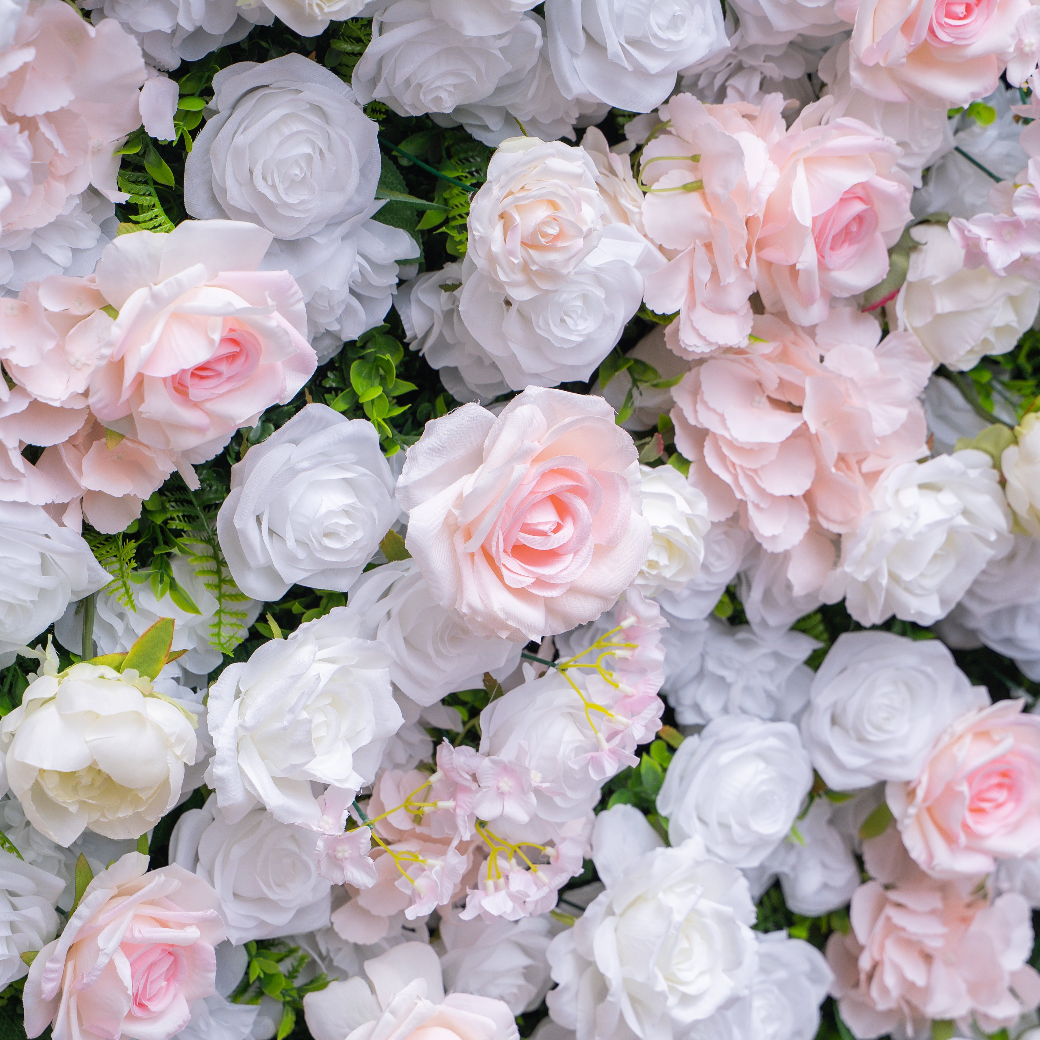 SS10：5D Unique Limited Fabric Artificial rolling up curtain flower wall （The ONLY ONE piece in the world）(Ready to ship-Only USA)