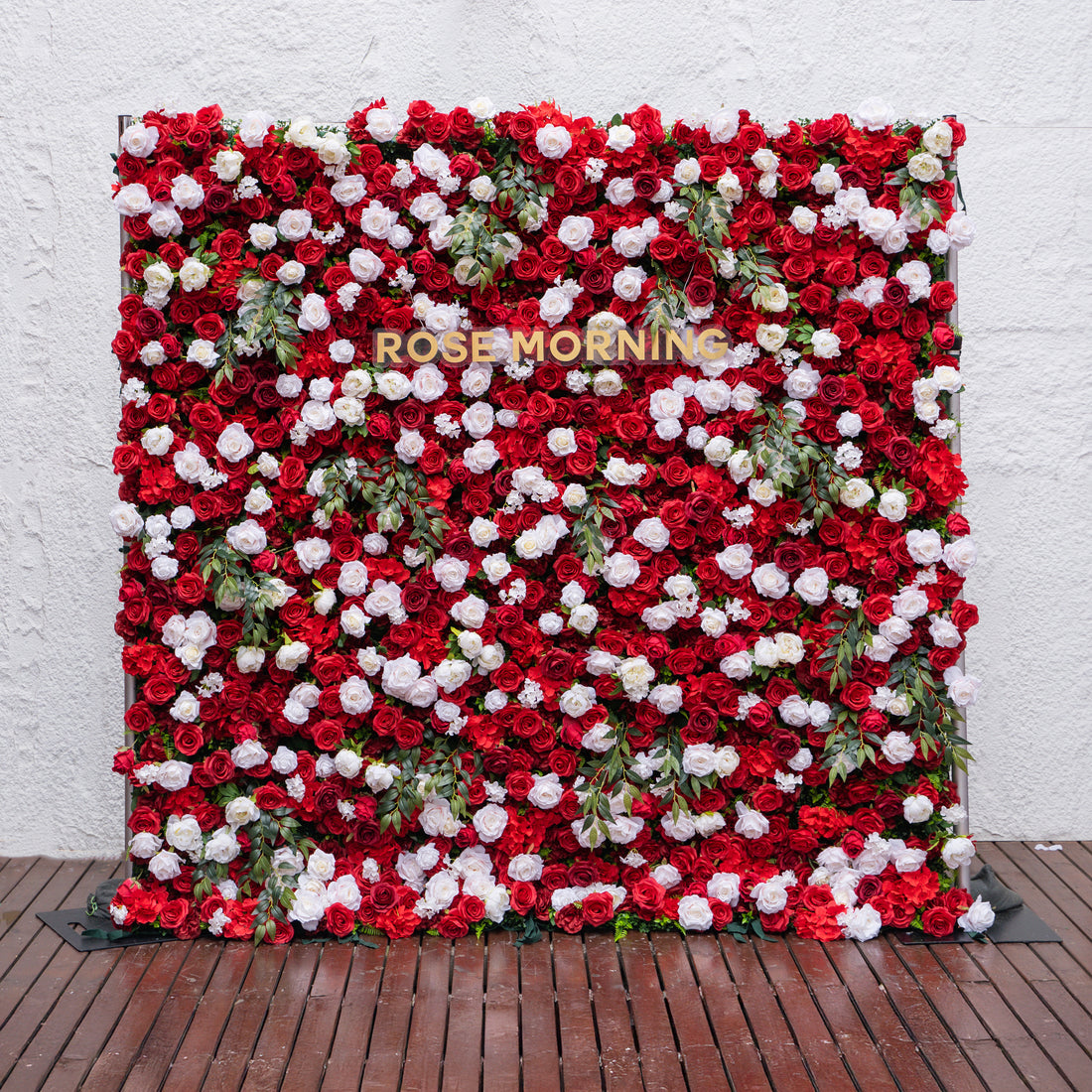 SS18：5D Unique Limited Fabric Artificial rolling up curtain flower wall （The ONLY ONE piece in the world）(Ready to ship-Only USA)