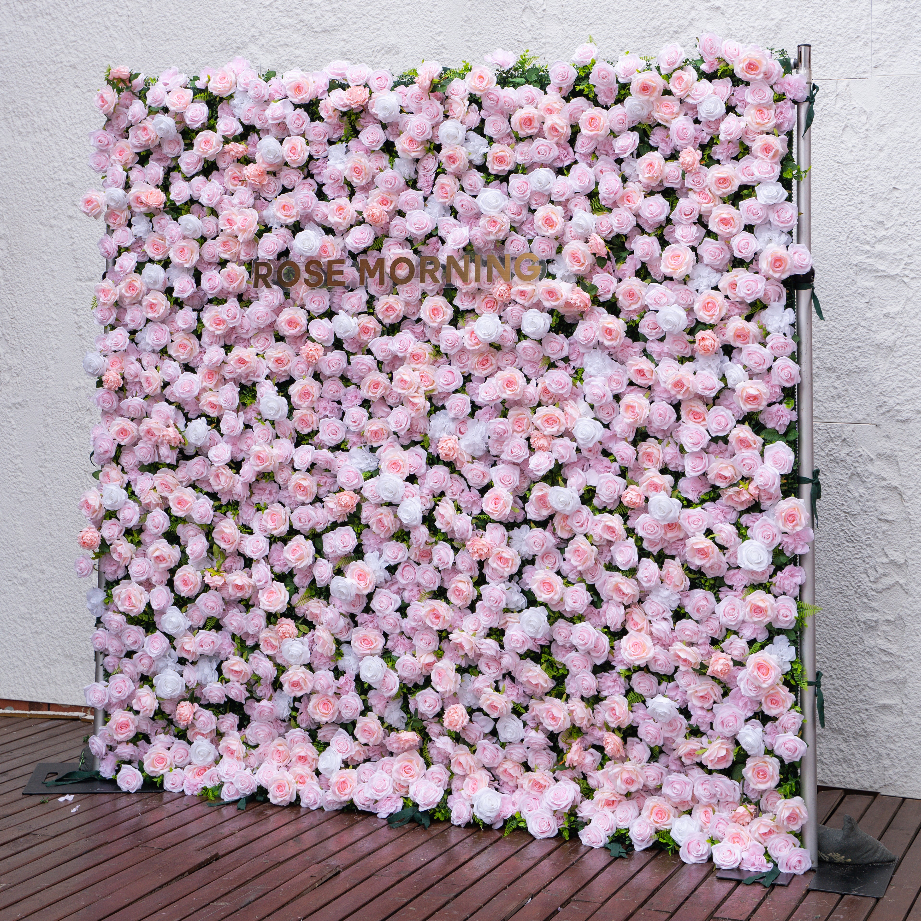 SS23：5D Unique Limited Fabric Artificial rolling up curtain flower wall （The ONLY ONE piece in the world）(Ready to ship-Only USA)