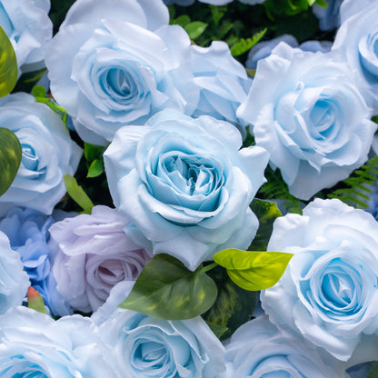 SS26：5D Unique Limited Fabric Artificial rolling up curtain flower wall （The ONLY ONE piece in the world）(Ready to ship-Only USA)