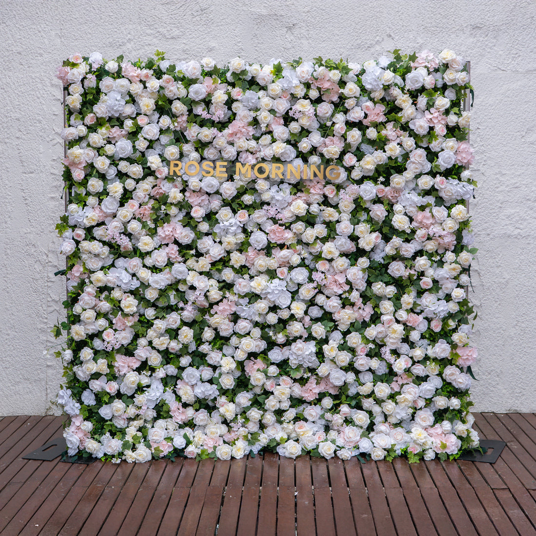 SS02：5D Unique Limited Fabric Artificial rolling up curtain flower wall （The ONLY ONE piece in the world）(Ready to ship-Only USA)