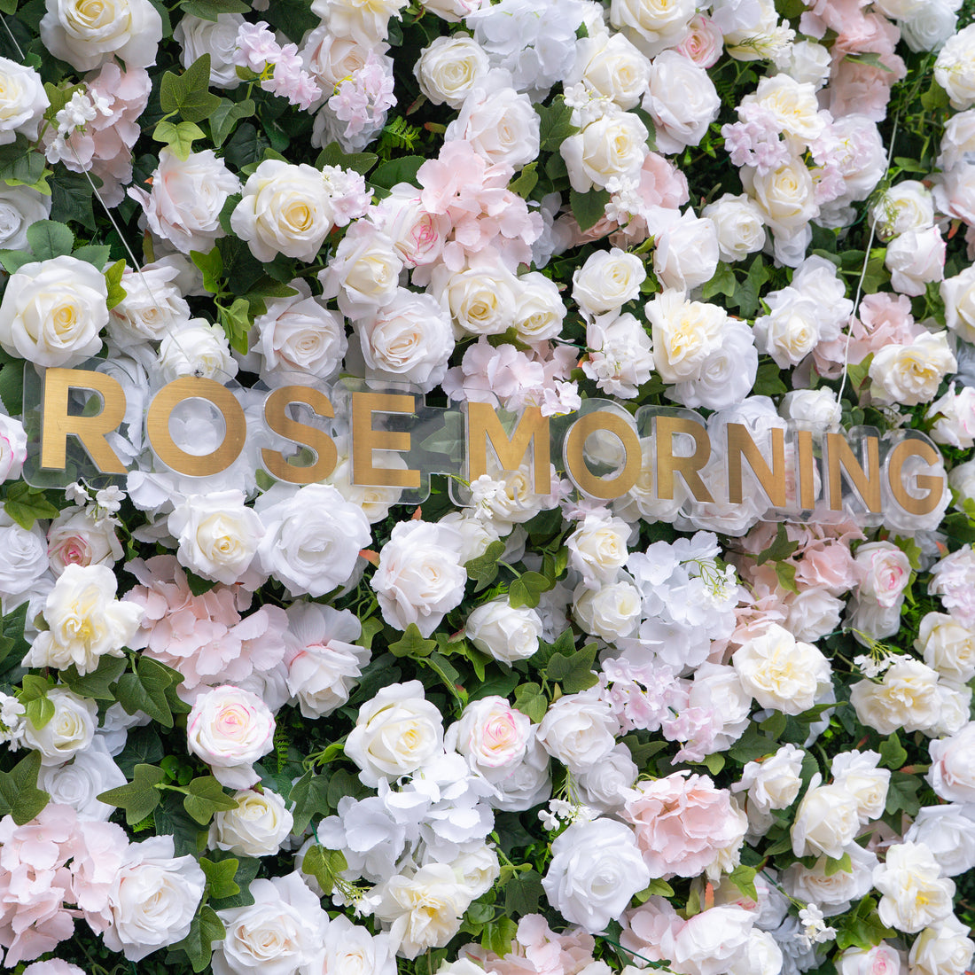 SS02：5D Unique Limited Fabric Artificial rolling up curtain flower wall （The ONLY ONE piece in the world）(Ready to ship-Only USA)