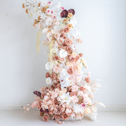 Peitho: Wedding Party Background Floral Arch Decoration (Including Frame)