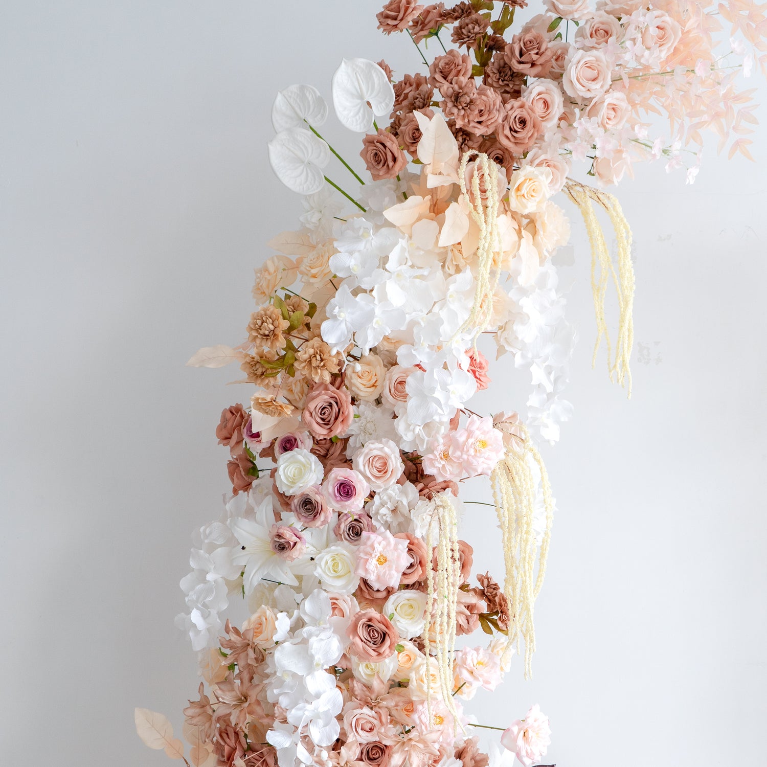 Peitho: Wedding Party Background Floral Arch Decoration (Including Frame)
