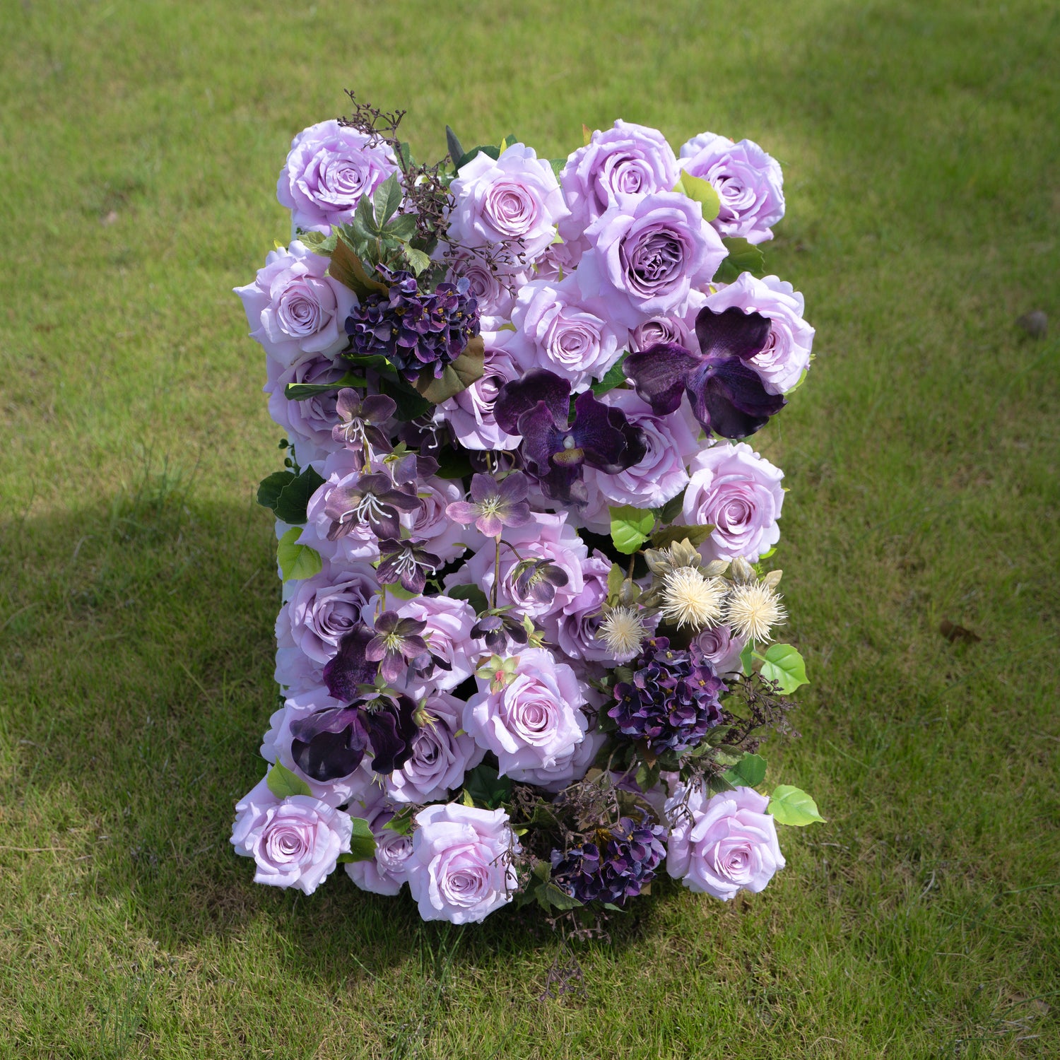 Raspberry：4D Fabric Artificial rolling up curtain flower wall
