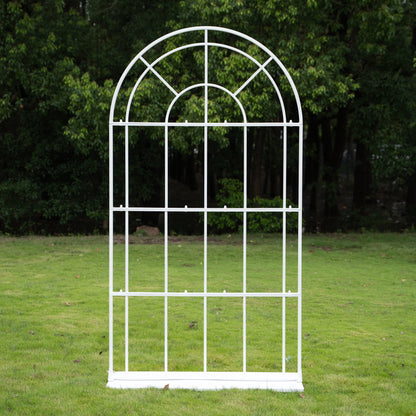 Ribbon：Wedding Party Background Floral Arch Decoration (Including Frame)