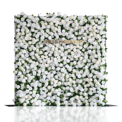 UL802：3D Unique Limited Fabric Artificial rolling up curtain flower wall （The ONLY ONE piece in the world）