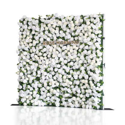 UL802：3D Unique Limited Fabric Artificial rolling up curtain flower wall （The ONLY ONE piece in the world）