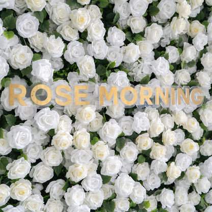 UL802：3D Unique Limited Fabric Artificial rolling up curtain flower wall （The ONLY ONE piece in the world）