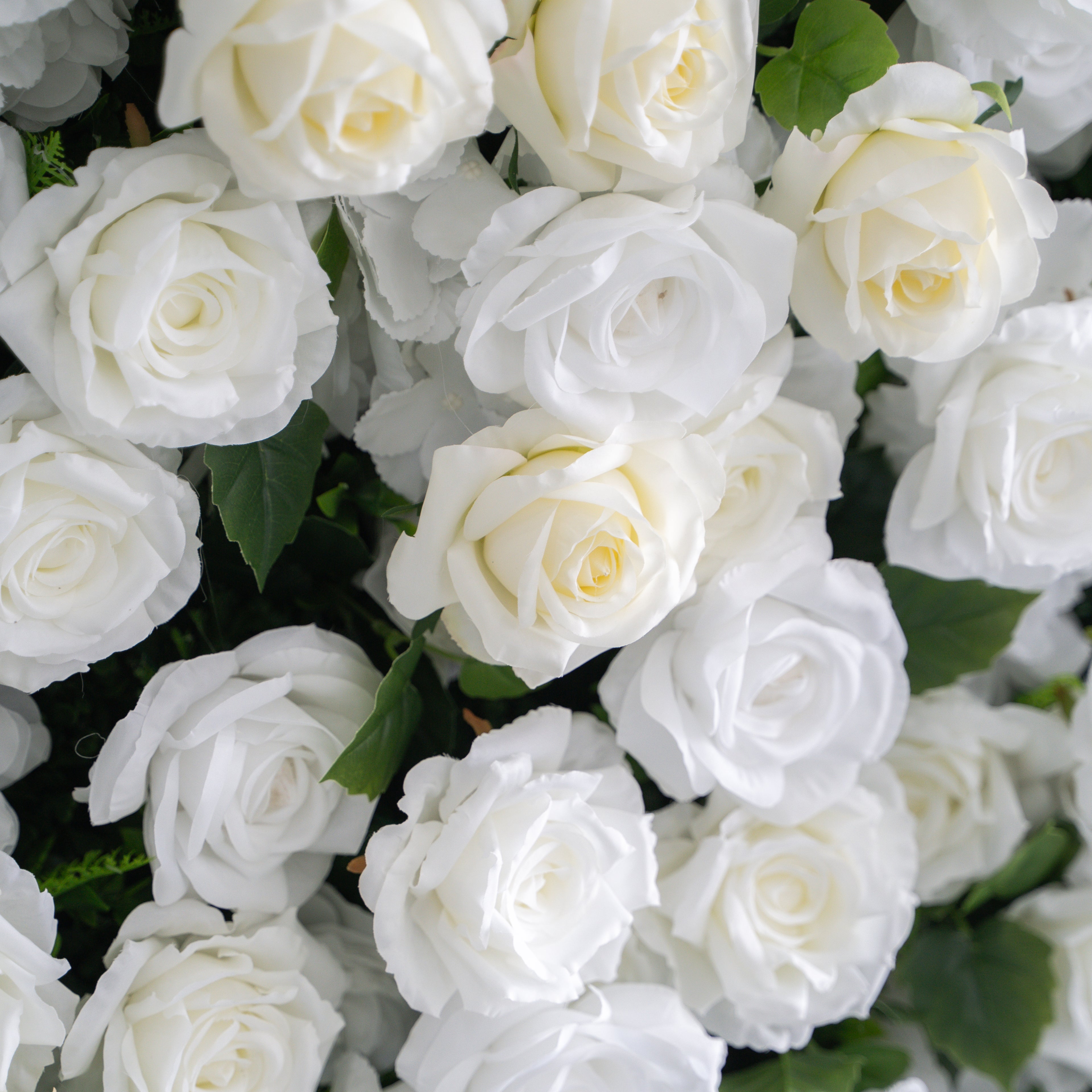 UL802：3D Unique Limited Fabric Artificial rolling up curtain flower wall （The ONLY ONE piece in the world）