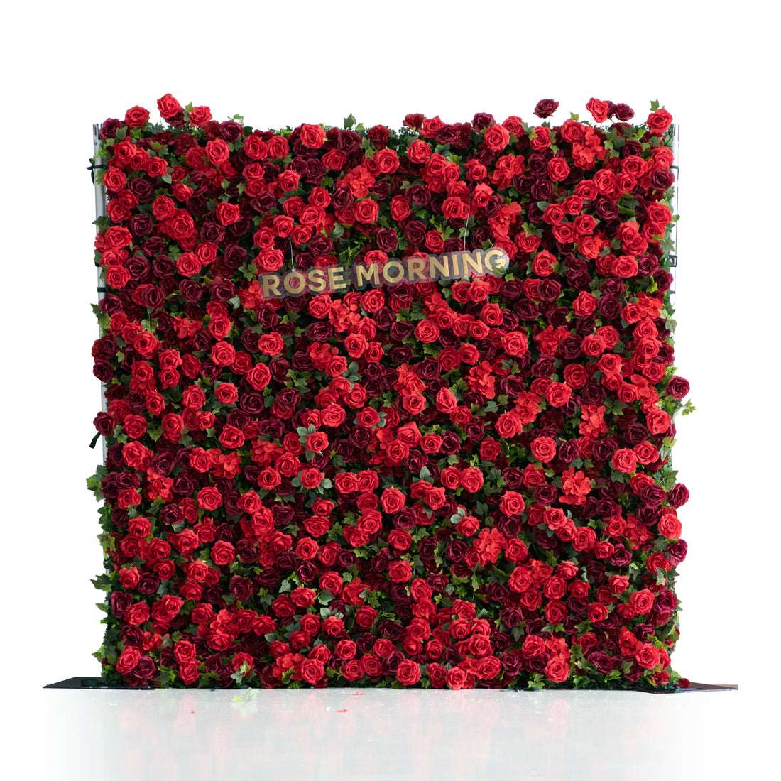 UL803：3D Unique Limited Fabric Artificial rolling up curtain flower wall （The ONLY ONE piece in the world）