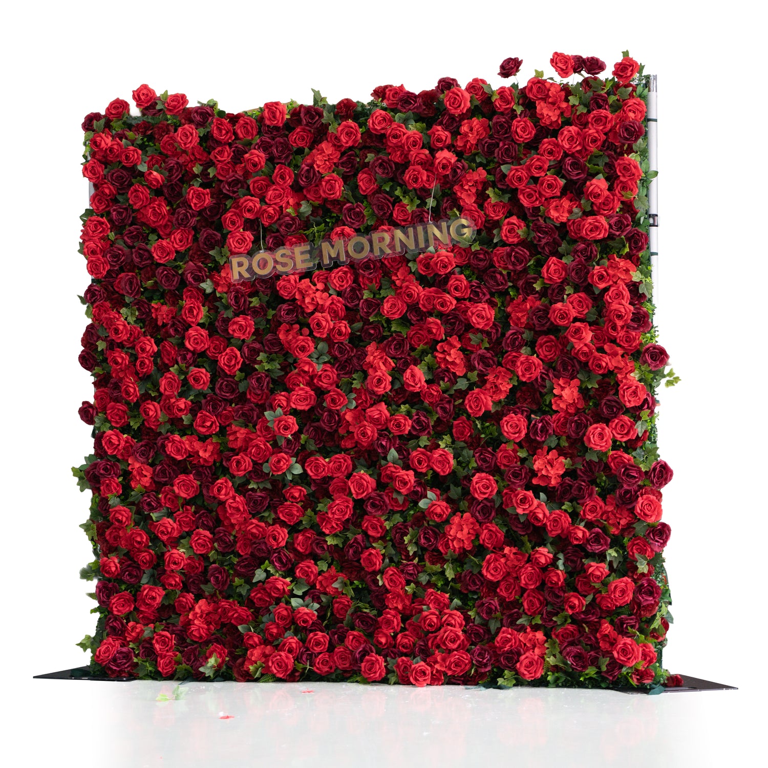 UL803：3D Unique Limited Fabric Artificial rolling up curtain flower wall （The ONLY ONE piece in the world）