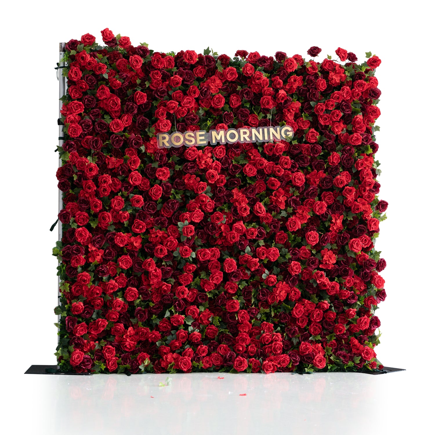 UL803：3D Unique Limited Fabric Artificial rolling up curtain flower wall （The ONLY ONE piece in the world）