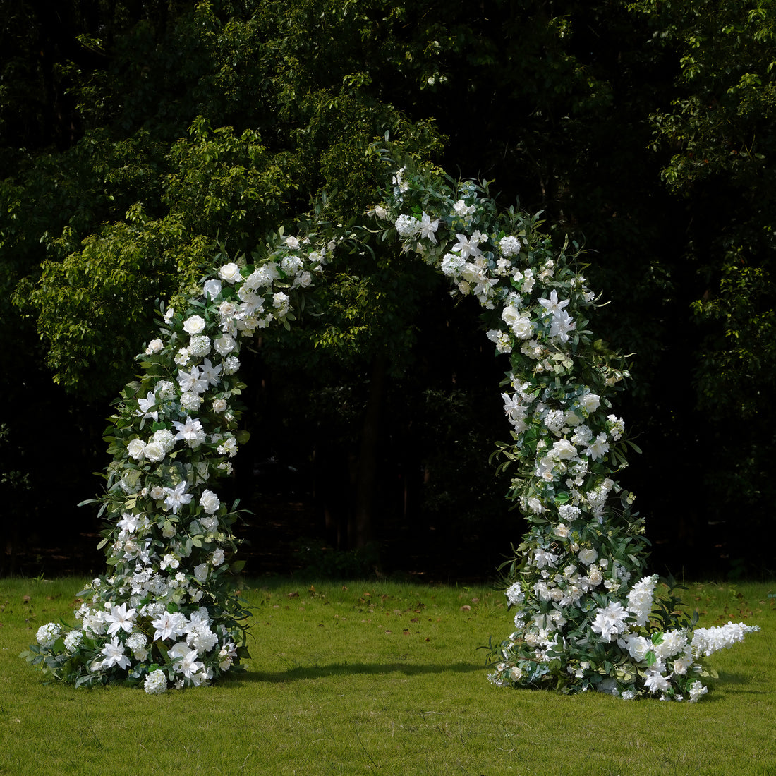 Eudora : 2023 New Wedding Party Background Floral Arch Decoration Including Frame Rose Morning