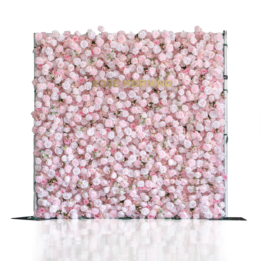 UL831：3D Unique Limited Fabric Artificial rolling up curtain flower wall （The ONLY ONE piece in the world）