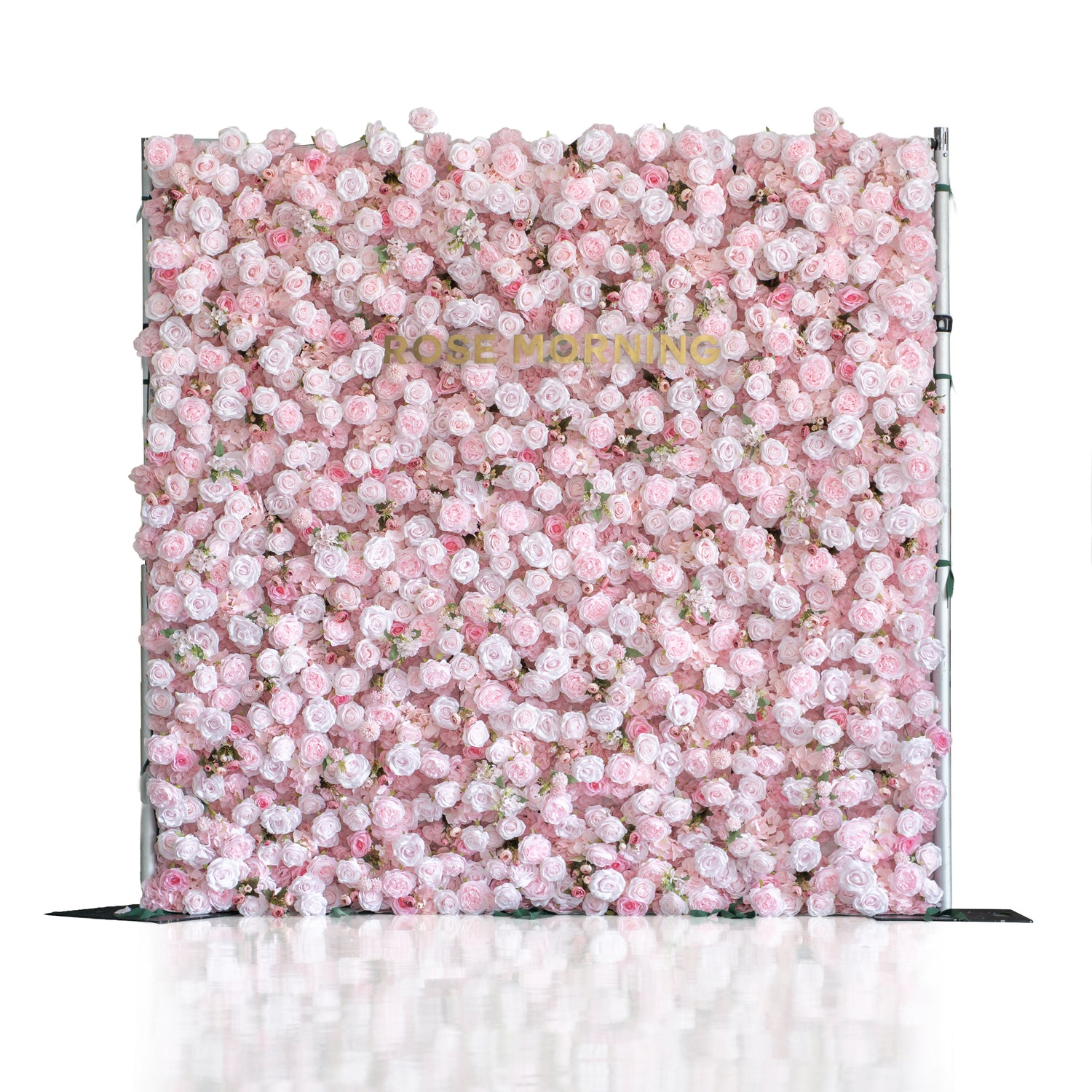 UL831：3D Unique Limited Fabric Artificial rolling up curtain flower wall （The ONLY ONE piece in the world）