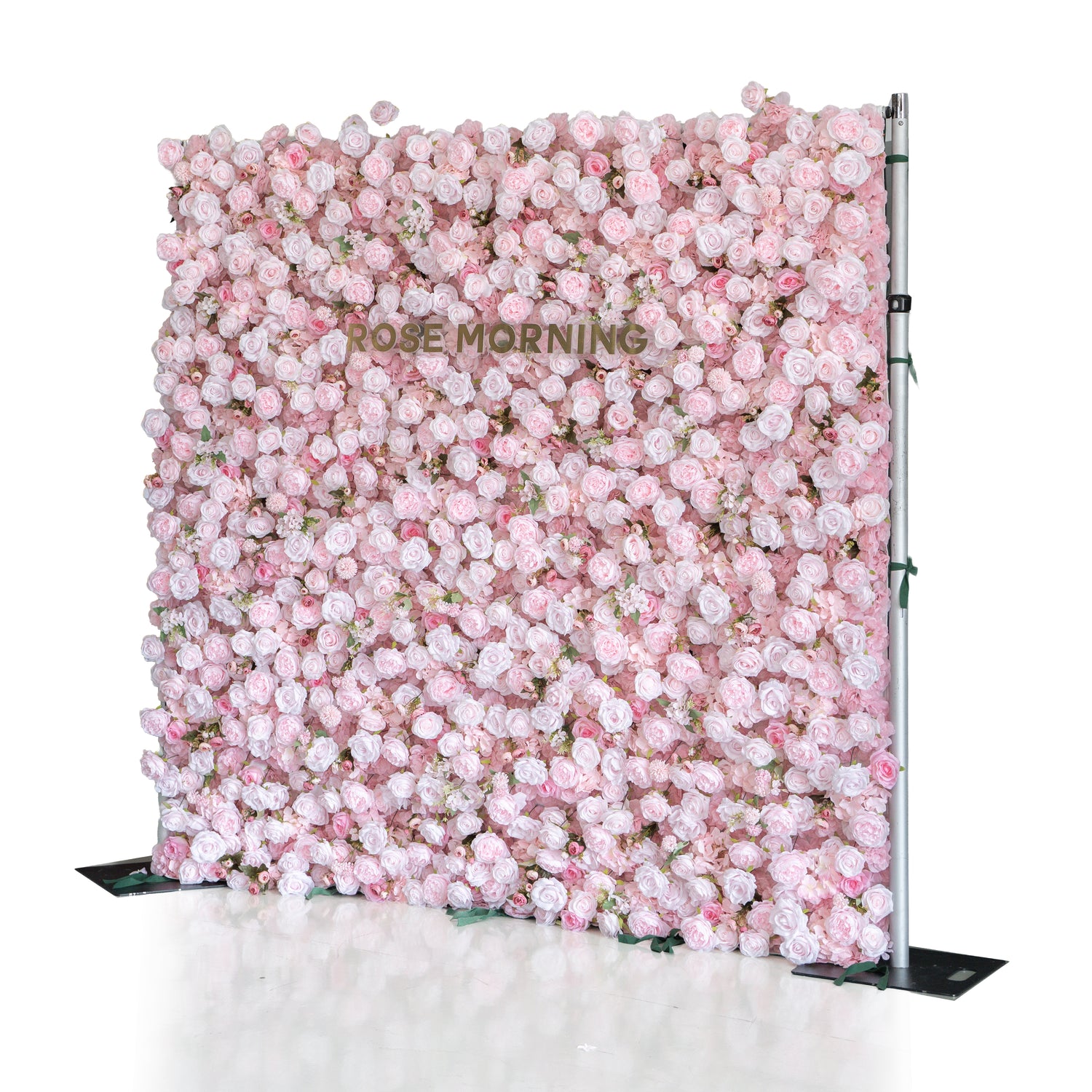 UL831：3D Unique Limited Fabric Artificial rolling up curtain flower wall （The ONLY ONE piece in the world）