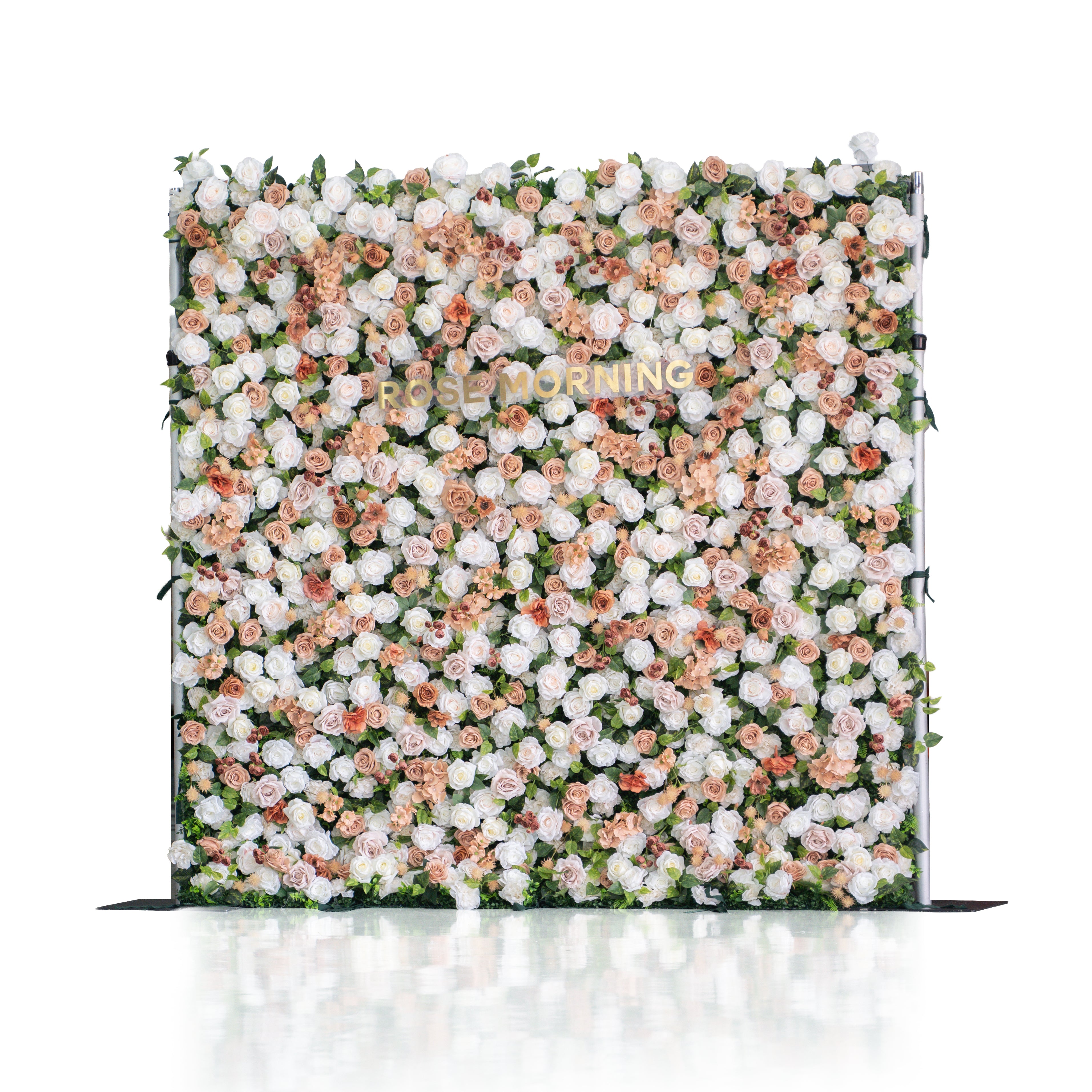 UL805：3D Unique Limited Fabric Artificial rolling up curtain flower wall （The ONLY ONE piece in the world）