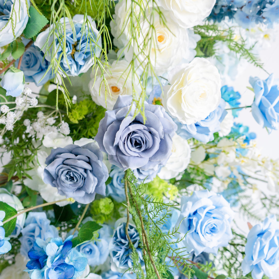 Elia: Wedding Party Background Floral Arch Decoration (Including Frame)
