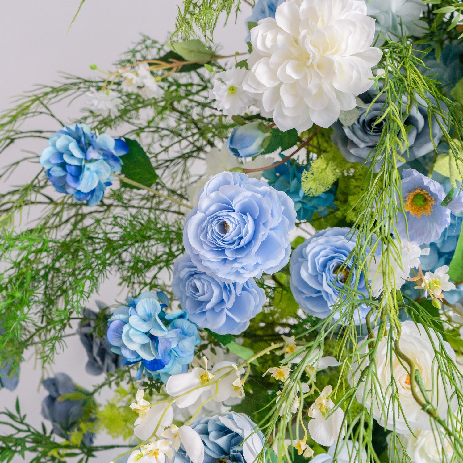 Elia: Wedding Party Background Floral Arch Decoration (Including Frame)