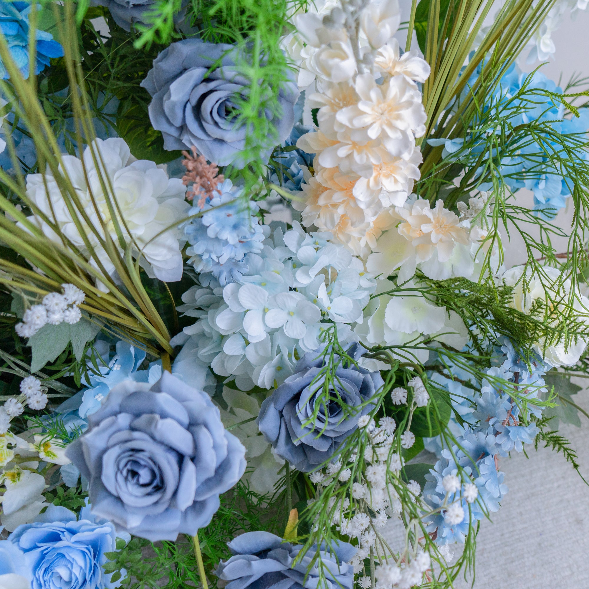 Elia: Wedding Party Background Floral Arch Decoration (Including Frame)