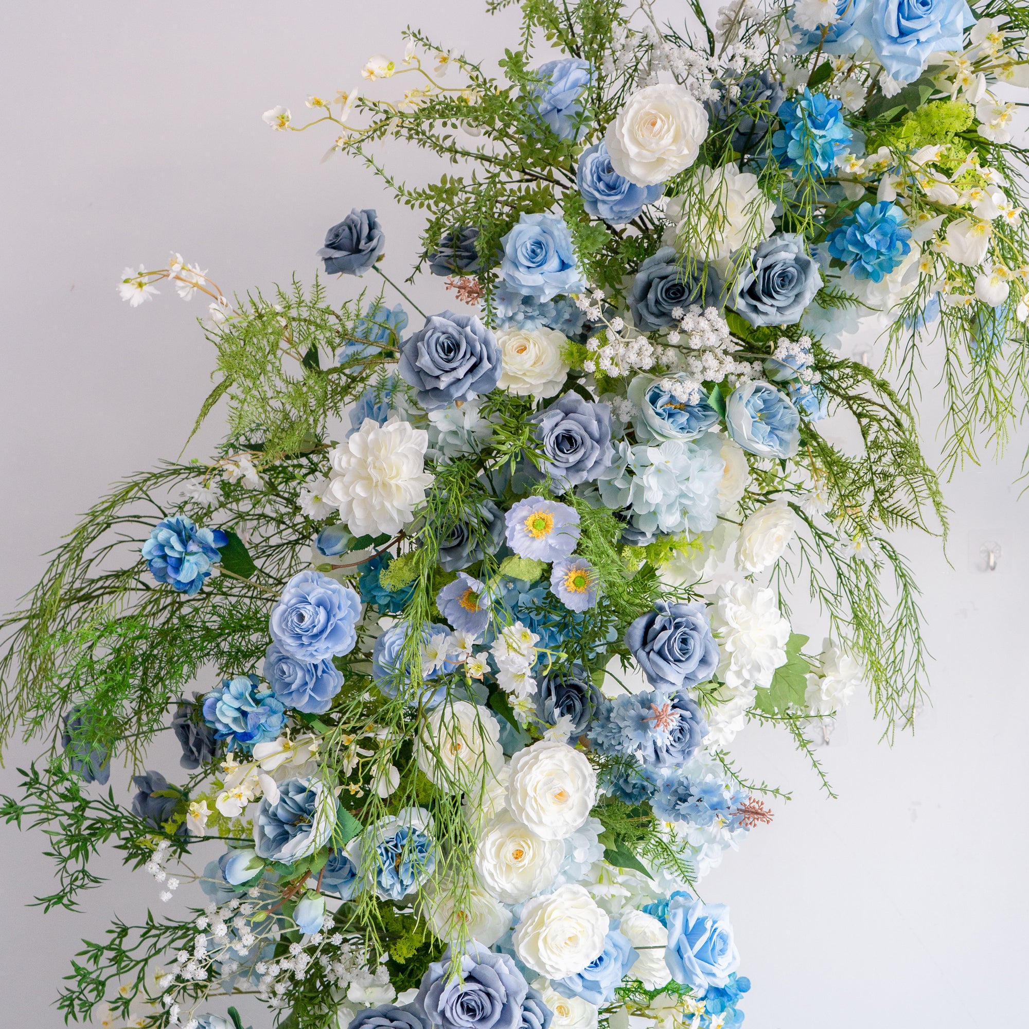 Elia: Wedding Party Background Floral Arch Decoration (Including Frame)