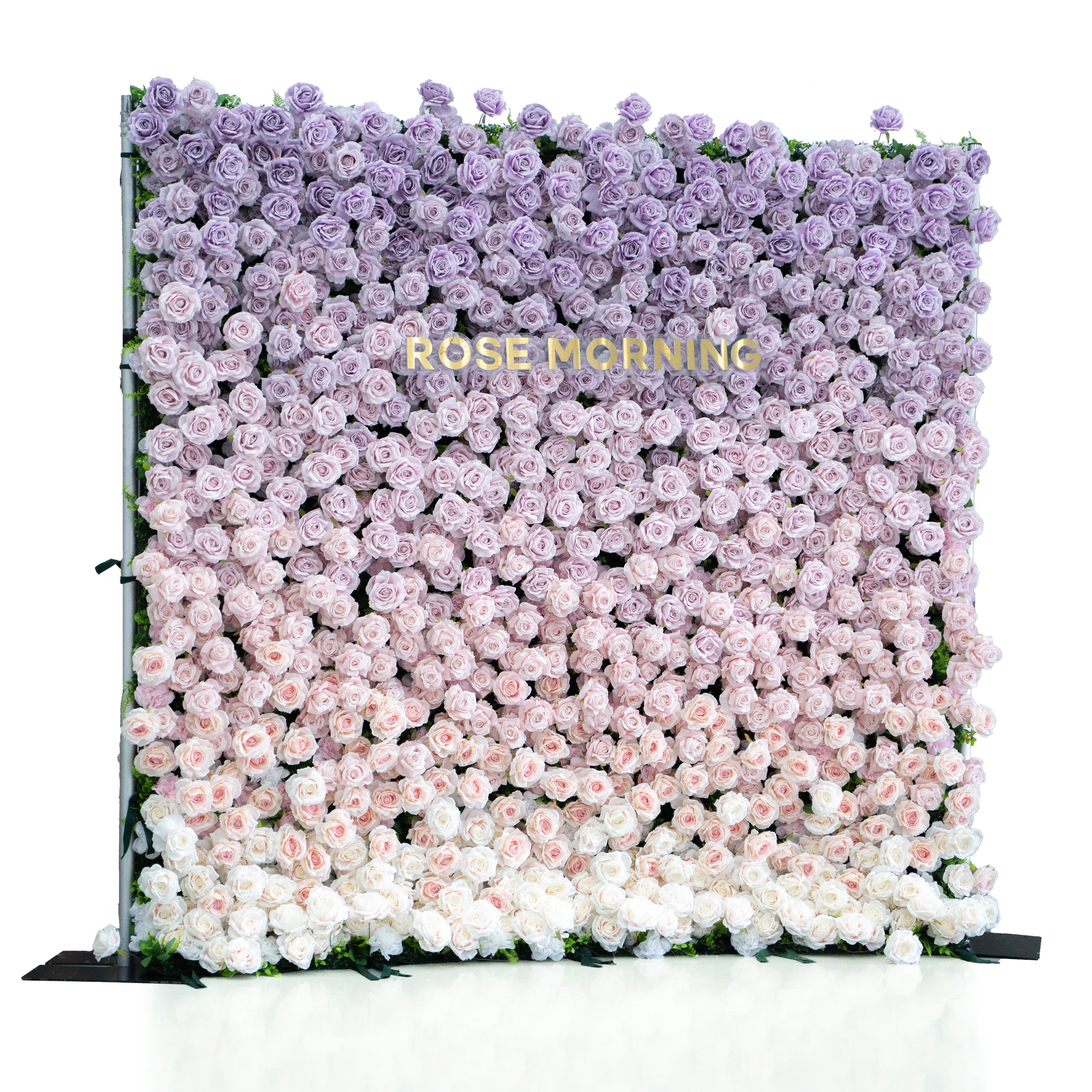 Michelle：3D Fabric Artificial rolling up curtain flower wall