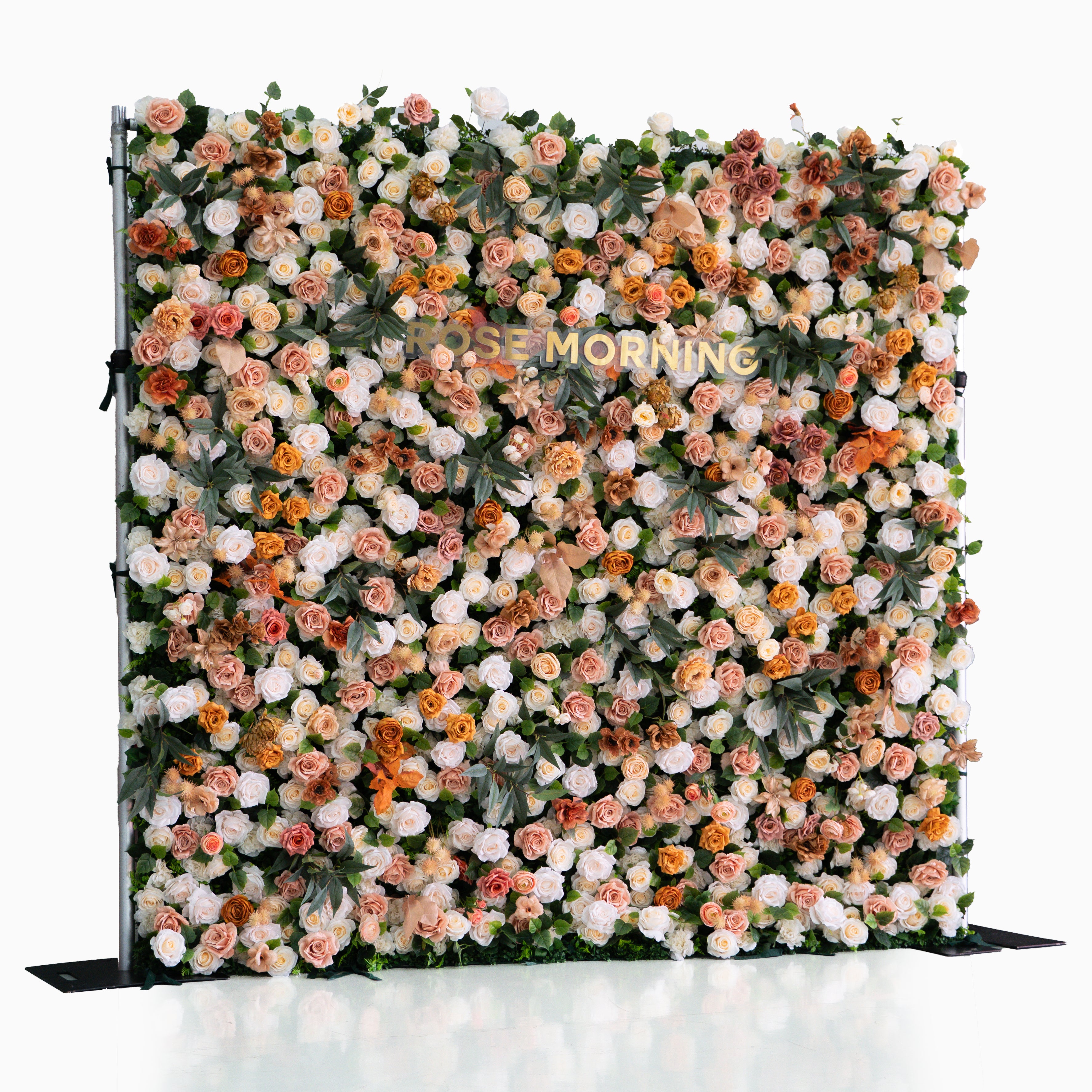 UL828：3D Unique Limited Fabric Artificial rolling up curtain flower wall （The ONLY ONE piece in the world）