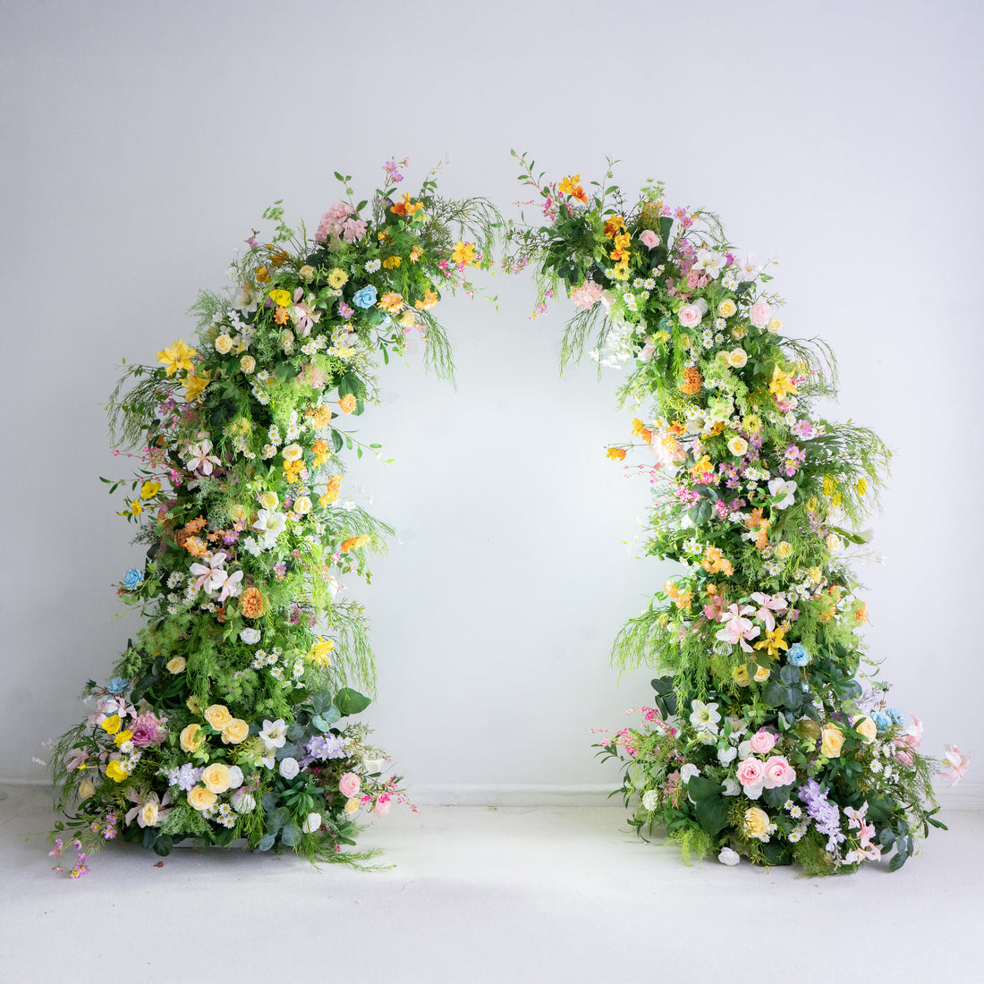 Aglaia: Wedding Party Background Floral Arch Decoration (Including Frame)