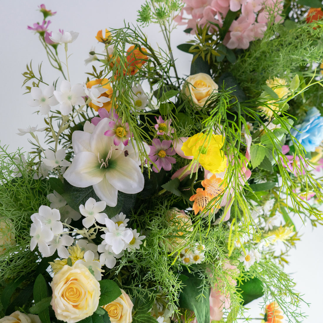 Aglaia: Wedding Party Background Floral Arch Decoration (Including Frame)