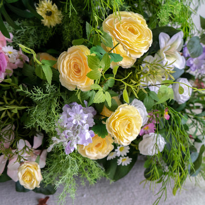 Aglaia: Wedding Party Background Floral Arch Decoration (Including Frame)