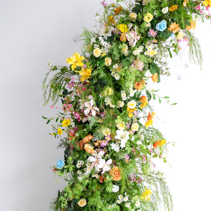 Aglaia: Wedding Party Background Floral Arch Decoration (Including Frame)