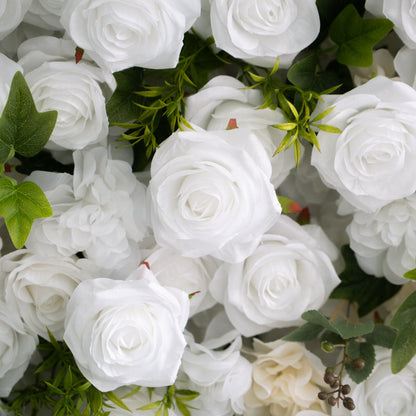 UL901：3D Unique Limited Fabric Artificial rolling up curtain flower wall （The ONLY ONE piece in the world）