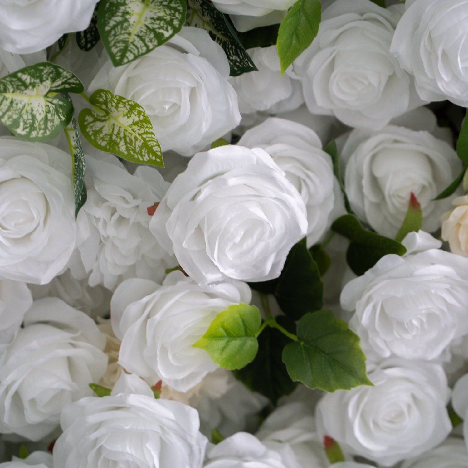UL901：3D Unique Limited Fabric Artificial rolling up curtain flower wall （The ONLY ONE piece in the world）