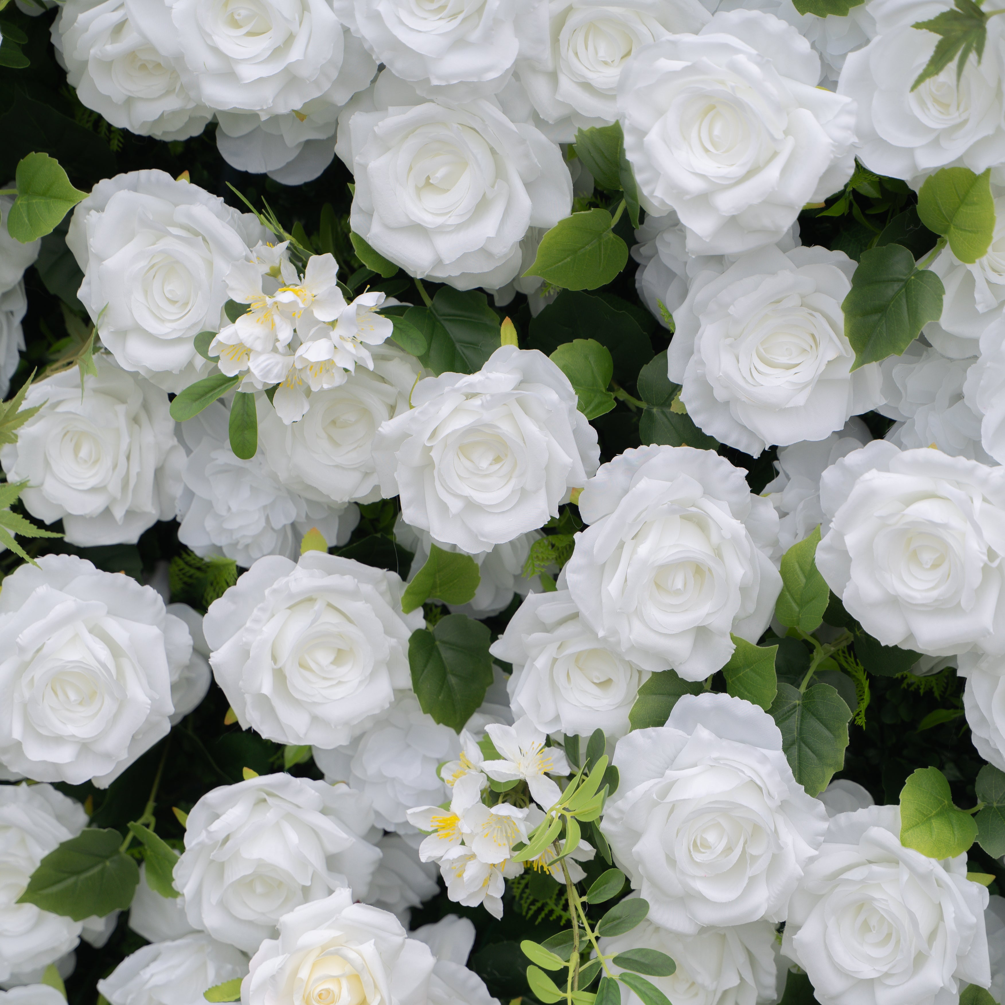 Eira：3D Fabric Artificial rolling up curtain flower wall (In US Stock5-7 Days Delivered)