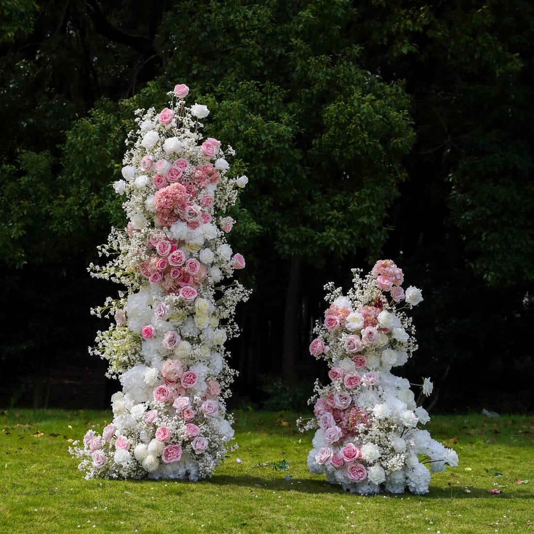 Dawn 2023 New Wedding Party Background Floral Arch Decoration Rose Morning