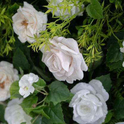 Forever: 3D Layered Flower Wall - Luxury Silk Rolling Backdrop (In US Stock 5-7 Days Delivered)