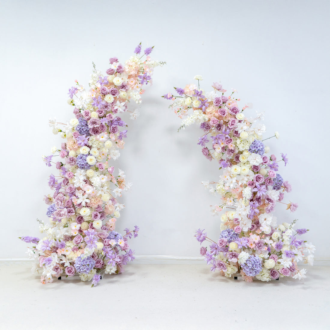 Chloris: Wedding Party Background Floral Arch Decoration (Including Frame)