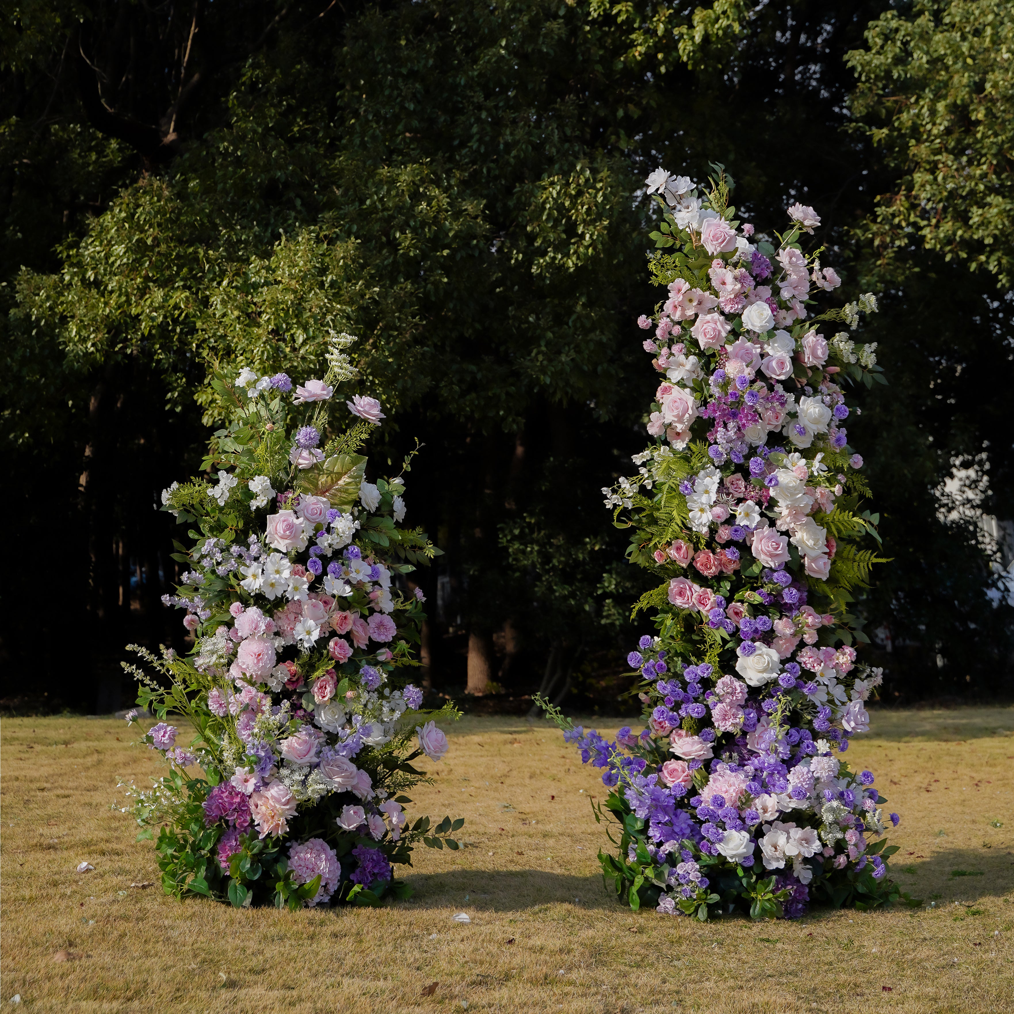 Una : 2023 New Wedding Party Background Floral Arch Decoration Including Frame -R984