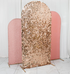 E002: 2023 New Wedding Backdrop Stand Covers Wedding Arch Frame Covers without Stand Rose Morning