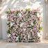 Embervale:Luxury 5D Roll-up Pink&White Flower Wall for Wedding and Events Decor embervale front