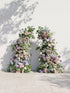 Frelyn Luxury Horn Shaped Flower Arch with Frame for Wedding Party Event Backdrop Decoration — front view