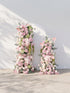 Gaelova:  Wedding Background Arch Pillar Decorative Flower Row Excluding Frame — front view