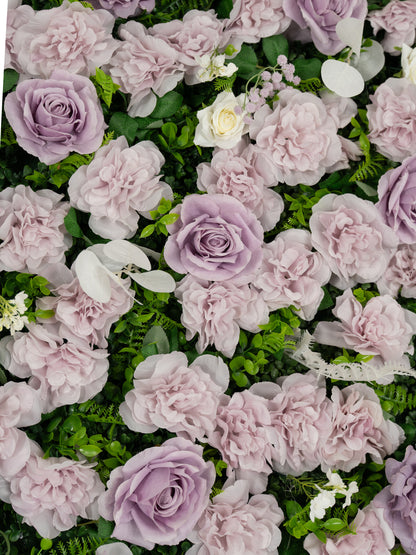 Galina: 3D Fabric Artificial Zip Up Curtain Flower Wall For Wedding and Events Decoration