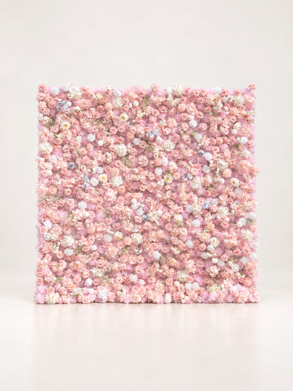 Galvia: 3D Fabric Artificial Zip Up Curtain Flower Wall For Wedding and Events Decoration