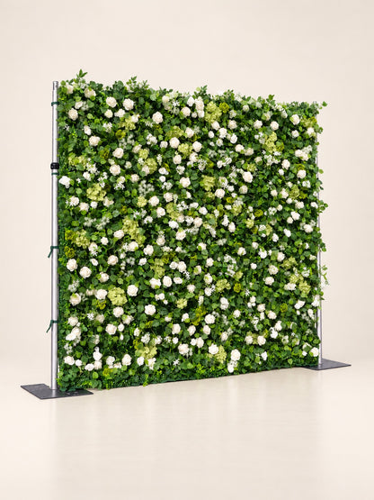 Gavina: 3D Fabric Artificial Zip Up Curtain Flower Wall For Wedding and Events Decoration